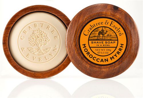 80141 Moroccan Myrrh Shave Soap in a Bowl 1 LR
