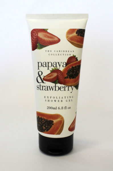 Papaya & Strawberry Exfoliating Shower Gel