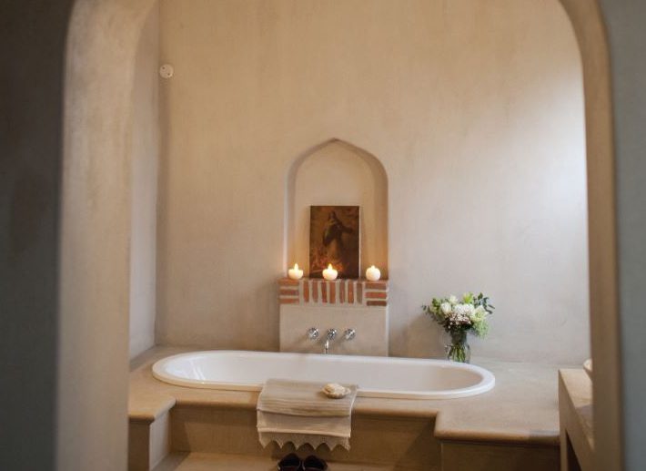 Morokaanse badkamer