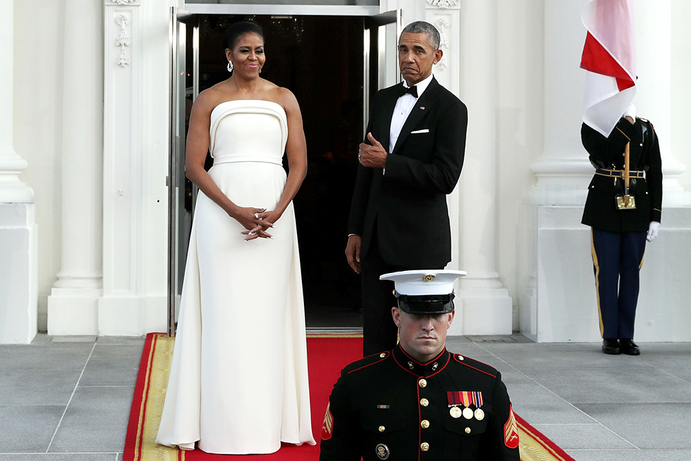 Michelle en Barack Obama