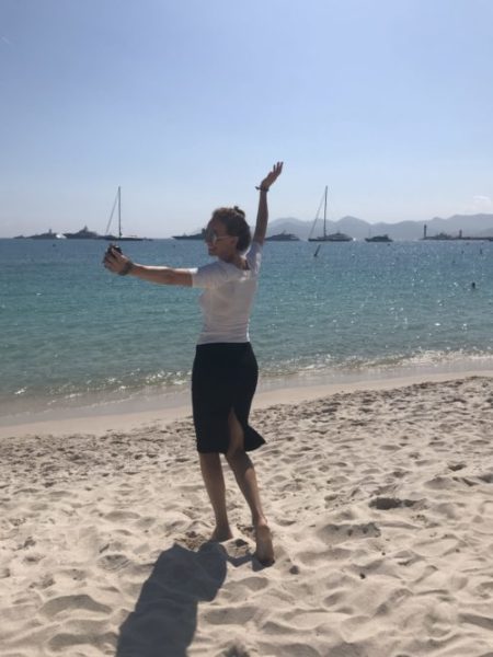 Margaret Gardiner in Cannes