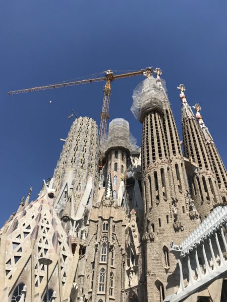 Margaret Gardiner se wêreld: Barcelona Dag 2 : Gaudi Sagrada Familia