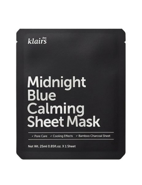 Klairs_midnight_blue_calming_sheet_mask