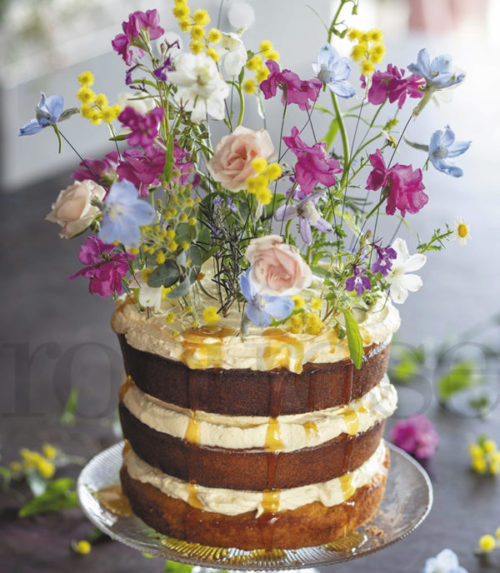 Sitrus-amandel-en-lemoenbloeiselkoek met mascarpone