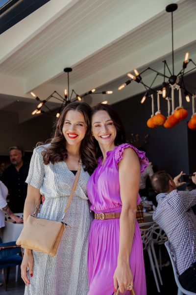 Marciel Hopkins, internasionale model, aktrise en Boer Soek 'n Vrou-aanbieder, saam met Anzel Rabie, aanbieder van Anzel in die Boland.