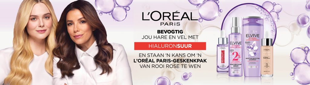 WEN ‘n L’Oréal Paris-geskenkpak ter waarde van meer as R1 000!
