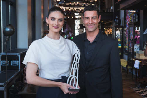 SA Styl-ikoon 2025, Katryn Kruger en Ewan Strydom. Foto: Gys Loubser