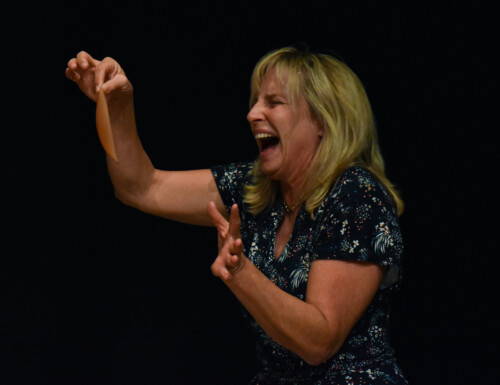 Sue Diepeveen in So You Want to Be A Trophy Wife. Foto: Verskaf